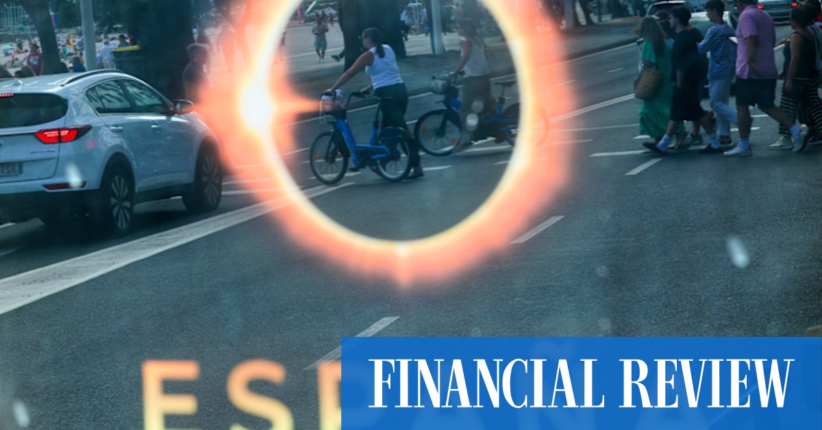 afr.com - Stephanie Stacey, Mari Novik - European hotel prices surge ahead of historic solar eclipse