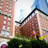 The Biltmore and its sky scraping neighbours.