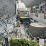 Kyoto Station … make sure you arrive early to enjoy all of its delights.