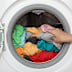 Wet washing needs to be removed and hung to dry as soon as possible to prevent odours forming.