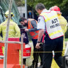 Man hit by Canberra tram while walking through intersection