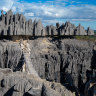 Tsingy De Bemaraha National Park in Madagascar.