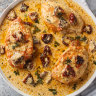 Marry me chicken, braised chicken breast in a creamy sauce with sun-dried tomatoes, is a recipe that went viral on TikTok in 2023.