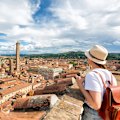 Michael Gebicki is currently leading a group of Australians on a food tour through Italy, including Bologna (pictured).