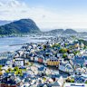 Alesund is one of Europe’s most beautiful towns.