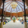 Bright and breezy… waiting area at the terminal.