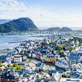 Alesund is one of Europe’s most beautiful towns.