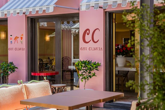 Cafe Cressida in Woollahra.
