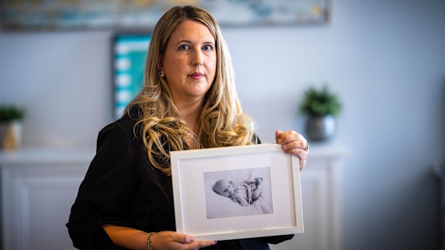 Catherine Hughes’ son Riley died from whooping cough. She now campaigns in favour of vaccinations. 