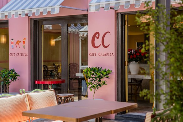 Cafe Cressida in Woollahra.