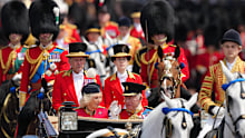 The iconic tall black bearskin hats, worn by the King’s Guard, could be banned with faux fur used instead.