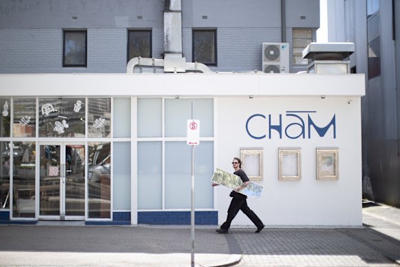 Outside the Peel Street eatery.