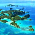 Palau is a nation of approximately 340 islands scattered across 466 square kilometres.