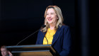 Annastasia Palaszczuk is more a keynoter than a campaigner these days. 