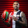 St Kilda star Brad Hill fears racism will always exist.