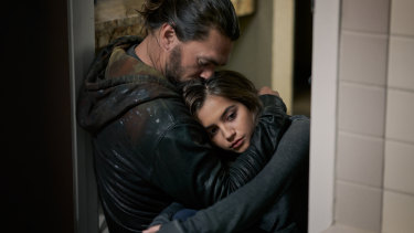 Jason Mamoa and Isabela Merced play a father and daughter out for revenge in Sweet Girl. 