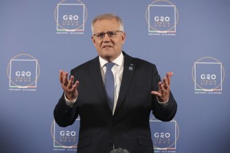 Prime Minister Scott Morrison: “We’re not in the business of telling other countries what they should be doing.”