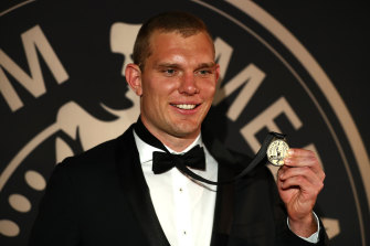 Tom Trbojevic was a clear winner of the Dally M Medal. 