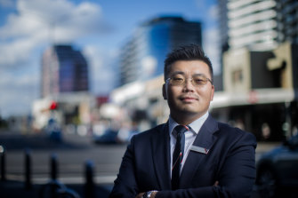 Ming Xu in Glen Waverley this week.