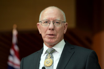 Governor-General David Hurley.
