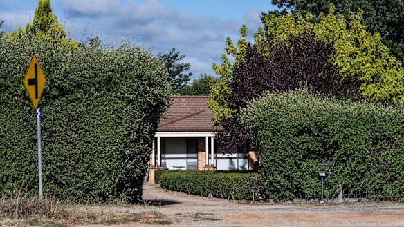 The house at 270 Gilmour Street, Kelso, which Cooke bought in her name after an auction in June 2021.