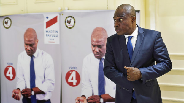 Congolese opposition presidential candidate Martin Fayulu.