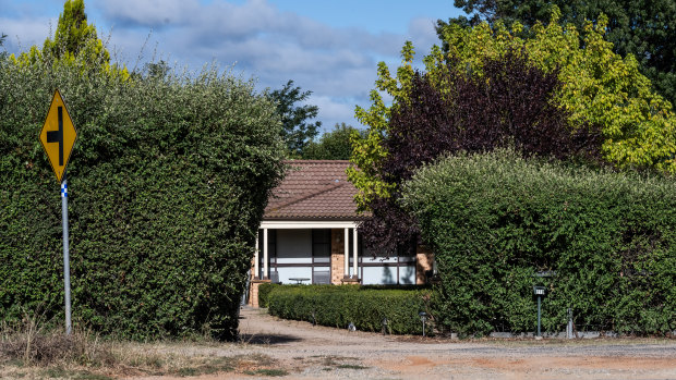 The house at 270 Gilmour Street, Kelso, which Cooke bought in her name after an auction in June 2021.