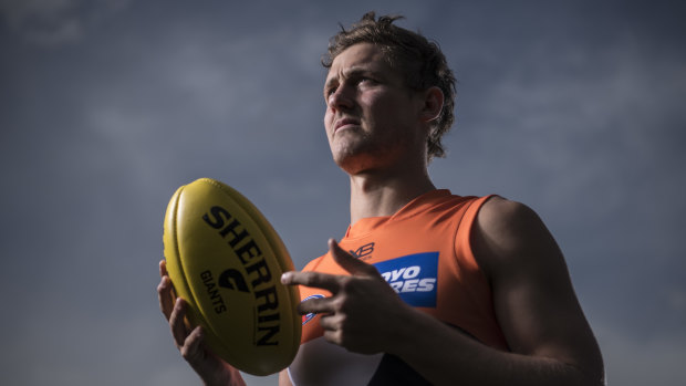 Harry Perryman's display of bravery in GWS's round-one win over Essendon set the tone for their season.