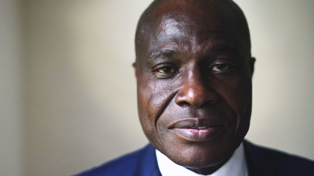 Congolese opposition presidential candidate Martin Fayulu.
