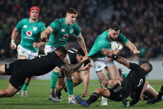 Ireland score first in second half as All Blacks pile on points