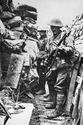 Soldiers of the 53rd Battalion at Fromelles. 