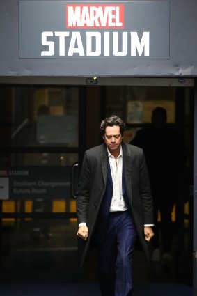 Australian Football League chief executive officer Gillon McLachlan has been interviewed as part of Nine's documentary The Sporting Bubble.