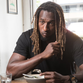 Naitanui cops abuse even as a venerated AFL star.
