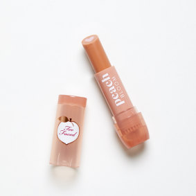 Too Faced Peach Bloom Balm in Peach Punch, $34.