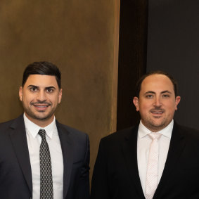 Anthony El-Hazouri (right) with his cousin and Revelop co-founder Charbel Hazzouri.