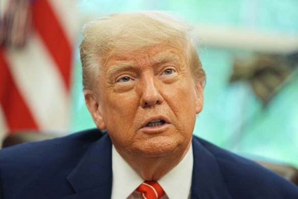 Donald Trump’s trade policies sparked market volatility in April, but super funds are on track for a reasonable year.