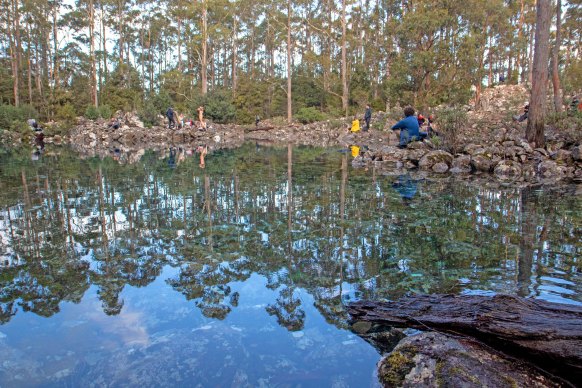 Now you see it ... the Disappearing Tarn.