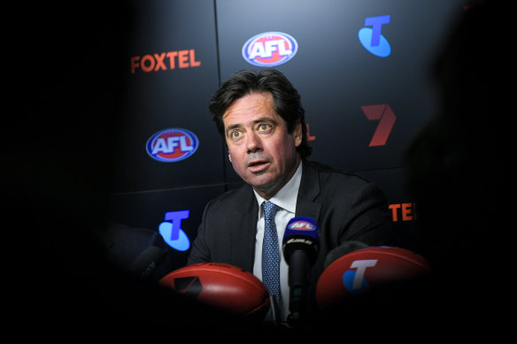 AFL chief executive Gillon McLachlan