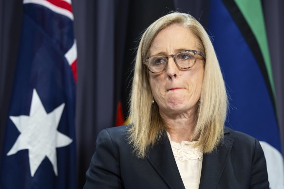 Minister for Women Katy Gallagher became the focus of parliamentary attacks in June.