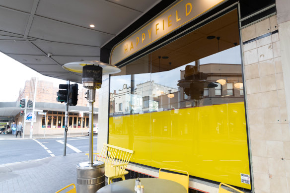 Happyfield cafe has defended the signage in a development application. 