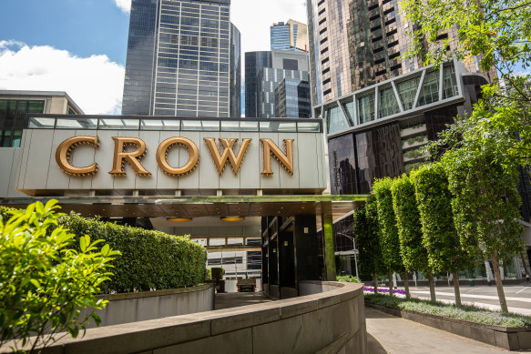 Melbourne’s Crown casino at Southbank.