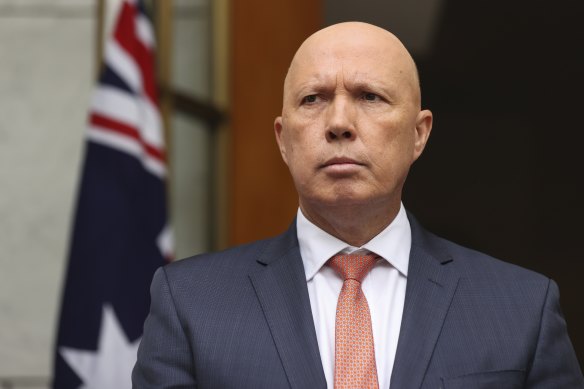 Defence Minister Peter Dutton.