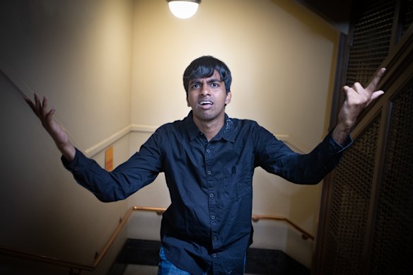 “What is this?“: Tarang Hardikar went from performing in front of three people to hundreds.