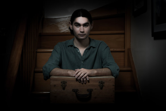 Jonathan Coman grew up with a box of human bones under the staircase.