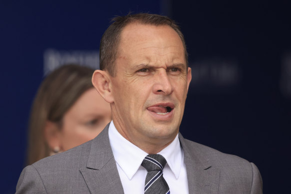 Champion trainer Chris Waller runs out another hotly-touted type on Saturday.