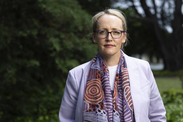 Jo Tarnawsky, who claimed she was ousted from her job after seeking help over alleged bullying.