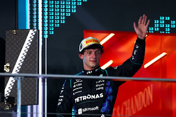 Italian Kimi Antonelli is on the verge of being the youngest world champion in history.