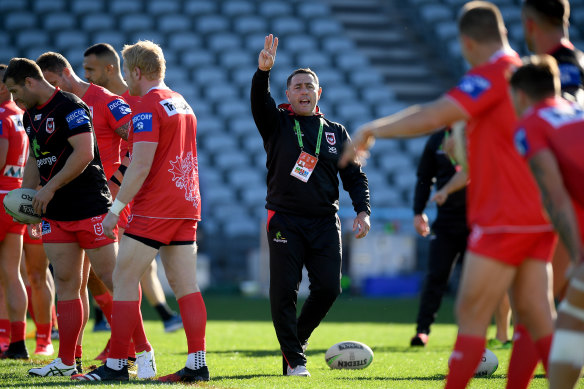 Shane Flanagan is banned from NRL head-coaching roles until 2022.