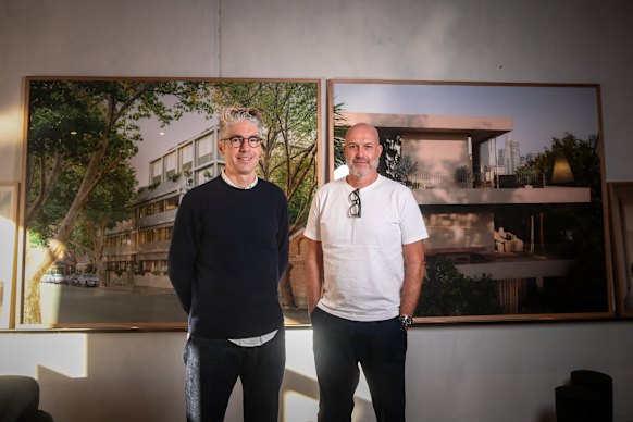 Neometro directors Lochlan Sinclair and James Tutton.