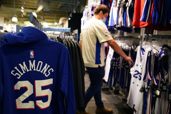 Ben Simmons merchandise.